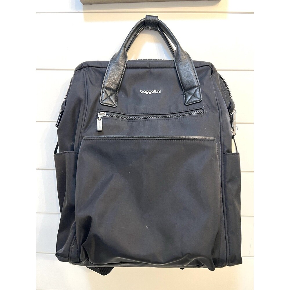 Pre-Owned Baggallini SoHo Laptop Backpack, Black